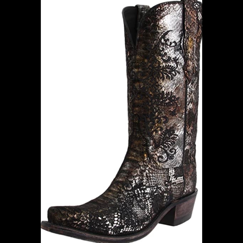 Lucchese N4716 Cowboy Boots Precious Metals